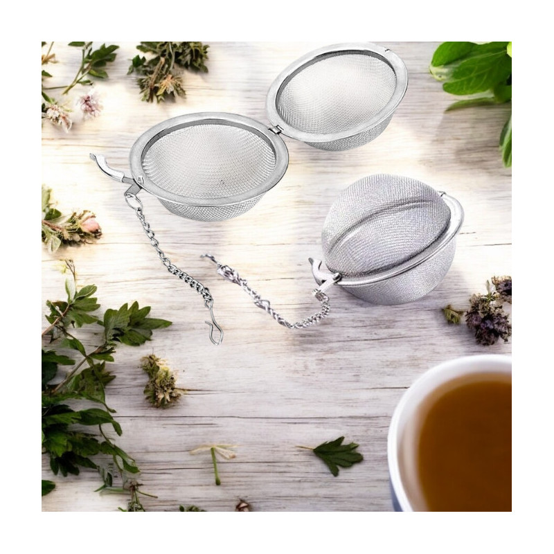 Boule à Thé Inox - Infuseur Pratique et Élégant - Ma Tisane