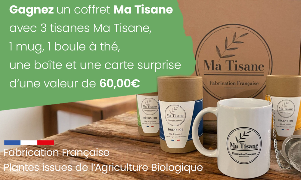 Image  Gagnez le coffret Ma Tisane 
